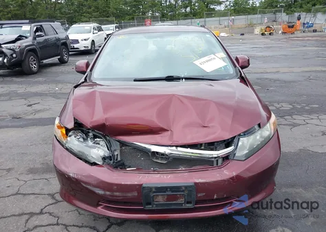 2012 Honda Civic Lx z USA, uszkodzony, nr VIN 2HGFB2F5XCH609150